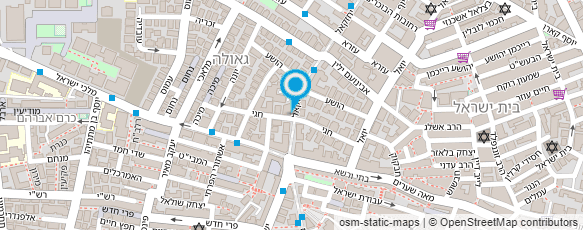 מפת הגעה אל משכן התכלת תעשיות בע"מ