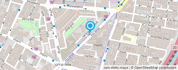 מפת הגעה אל הרניק-גלעדי משרד עו"ד