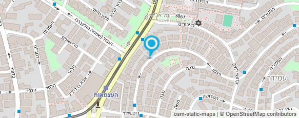 מפת הגעה אל אליעזר א.צ עבודות אלומיניום