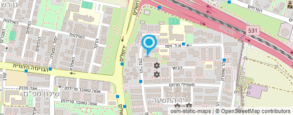 מפת הגעה אל מוניות שמואל