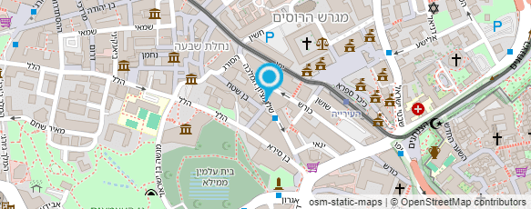 מפת הגעה אל עו"ד סרגוסי משה