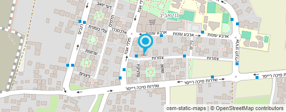 מפת הגעה אל אלישע רפאלוב