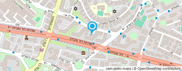 מפת הגעה אל סטודיו יעקב