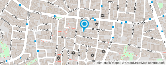 מפת הגעה אל החזן יוסף נשיא