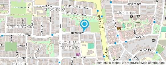 מפת הגעה אל אירה פינדק - מעצבת פנים