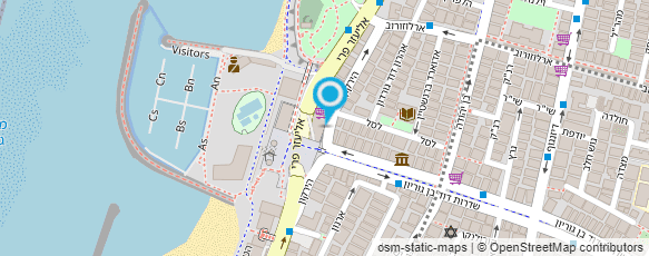 מפת הגעה אל קנלר ייצוג אומנים בע"מ