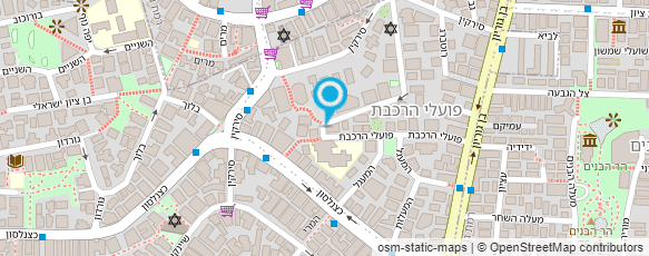 מפת הגעה אל ג'ויס דיזיין