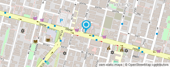 מפת הגעה אל איזי הלבשה תחתונה