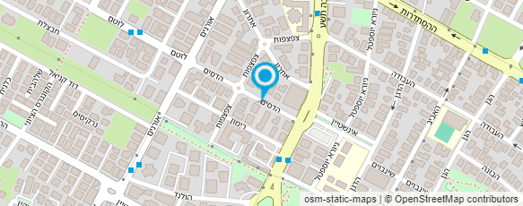 מפת הגעה אל רותם - עיצוב ואדריכלות פנים