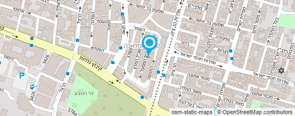 מפת הגעה אל פינברג פרוג'קטס -גלריה לאומנות