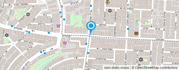 מפת הגעה אל מרכז הפרקטים והשטיחים