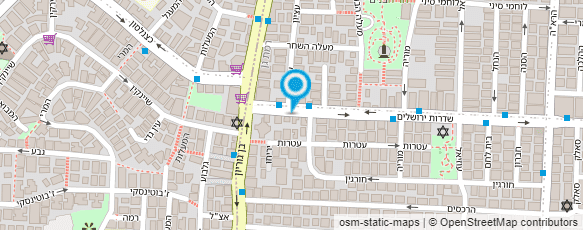 מפת הגעה אל רועי אושרי