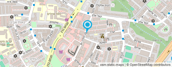 מפת הגעה אל מכון יופי שוש