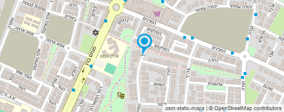 מפת הגעה אל כחול לבן הפרחת יונים