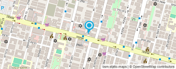 מפת הגעה אל Sara's Place שרה'ס פלייס