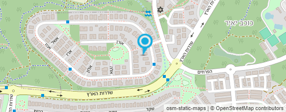 מפת הגעה אל הדס מרום פיקוח וניהול בנייה