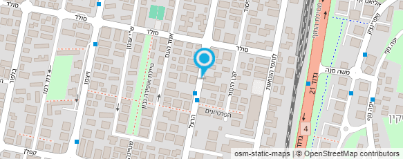 מפת הגעה אל חנה פדיקור