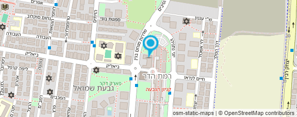 מפת הגעה אל גלידת רוביניק