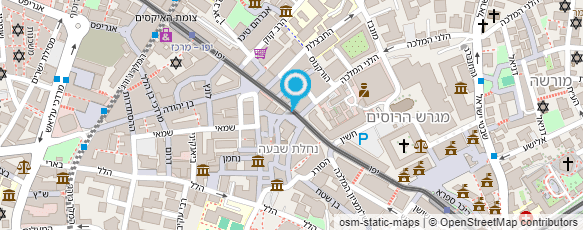 מפת הגעה אל עו"ד עזרא שאול