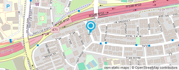 מפת הגעה אל משה חגי-שירותי כתיבה