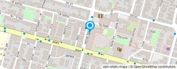 מפת הגעה אל ריבר rebar משקאות בריאות