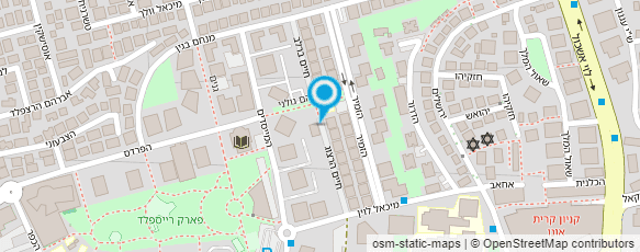 מפת הגעה אל לירון בן ישי- פסיכותרפיה