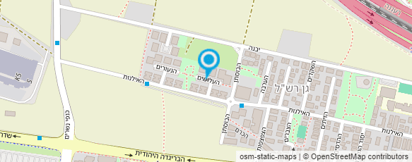 מפת הגעה אל ג'קי דיג'יי Jacky Djs