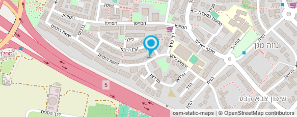 מפת הגעה אל קארין אהרונסון-טיפול באומנויות