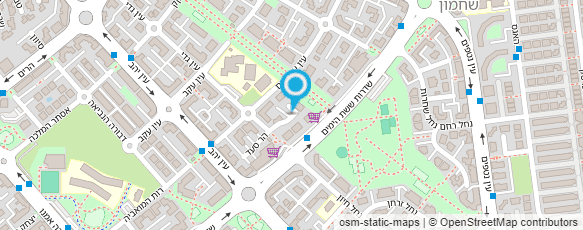 מפת הגעה אל המים של מנחם