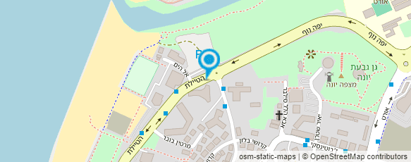 מפת הגעה אל אשדוד ביץ'