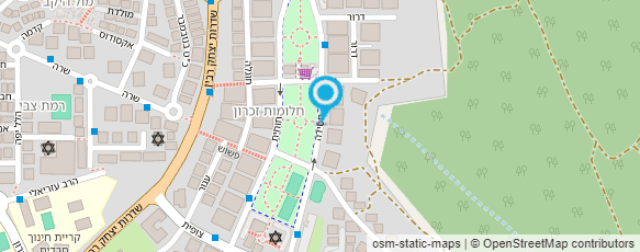 מפת הגעה אל נטלי מפיקת אירועים
