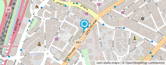 מפת הגעה אל פודי-בלוג האוכל של מיכאל וייס