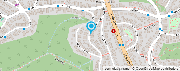 מפת הגעה אל גליקמן-גבריאלי תמי