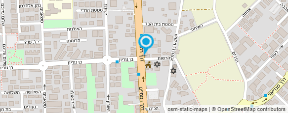 מפת הגעה אל מנורת הוד השרון