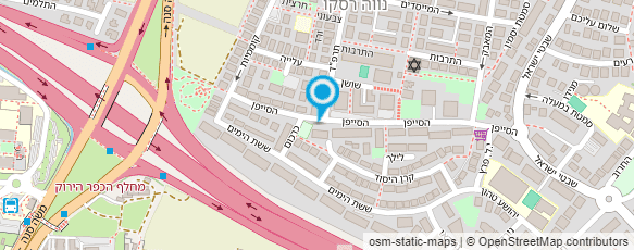 מפת הגעה אל אמנון מרום-קונג פו