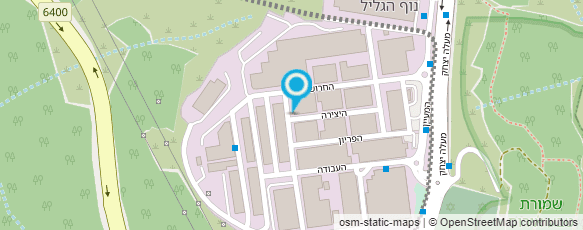 מפת הגעה אל המרכז לחלפים