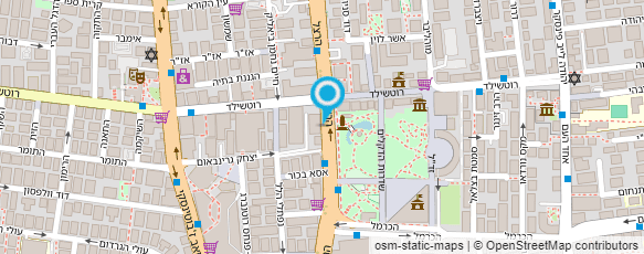 מפת הגעה אל גבי הסעות יוקרה