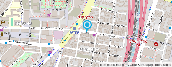 מפת הגעה אל יאורית בנייה ושיפוצים בע"מ