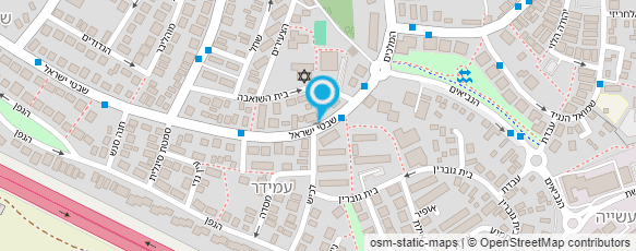 מפת הגעה אל ברטי ספרית כלבים וחתולים