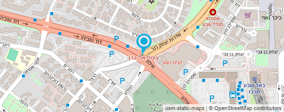 מפת הגעה אל ד"ר לוין אירנה מרכז לאסתטיקה