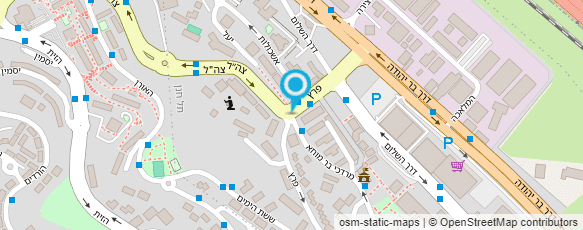 מפת הגעה אל צילום אירועים IZEDIT