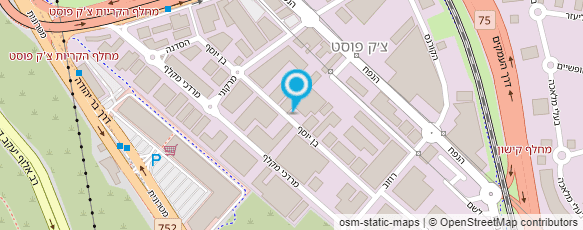 מפת הגעה אל קונדיטוריה שני - המפעל