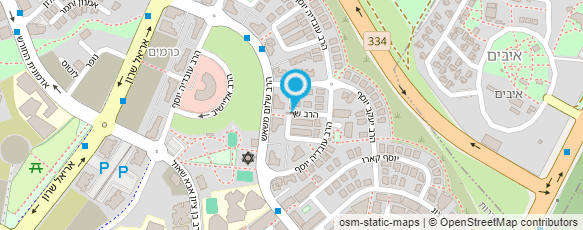 מפת הגעה אל אבי מנעולים