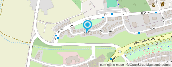 מפת הגעה אל פלייסטון