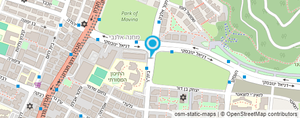 מפת הגעה אל ד"ר בך - חובב שלומית