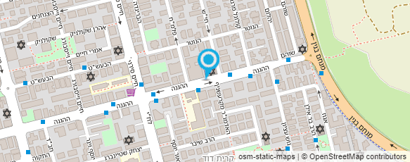 מפת הגעה אל קפה רפאל