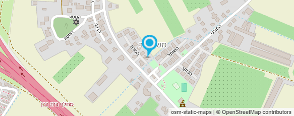 מפת הגעה אל עודד עיסויים