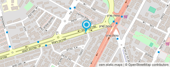 מפת הגעה אל שרה ויצמן