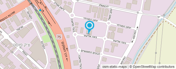 מפת הגעה אל טכנובל טיפול תרמי בע"מ