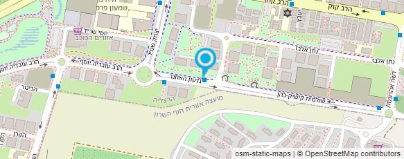 מפת הגעה אל אופיר גינון וגיזום